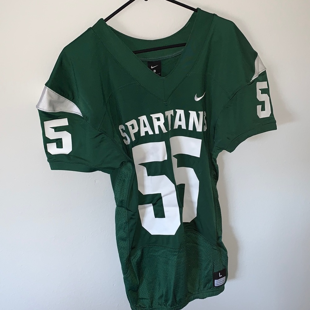 Nike Michigan St Spartans Football Practice Jersey.